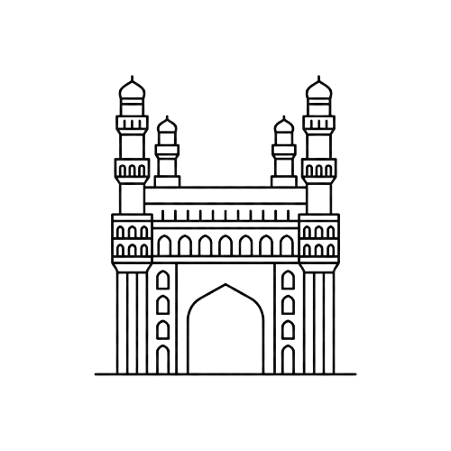 Hyderabad landmark icon