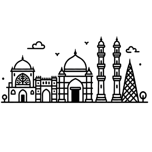 Ahmedabad landmark icon